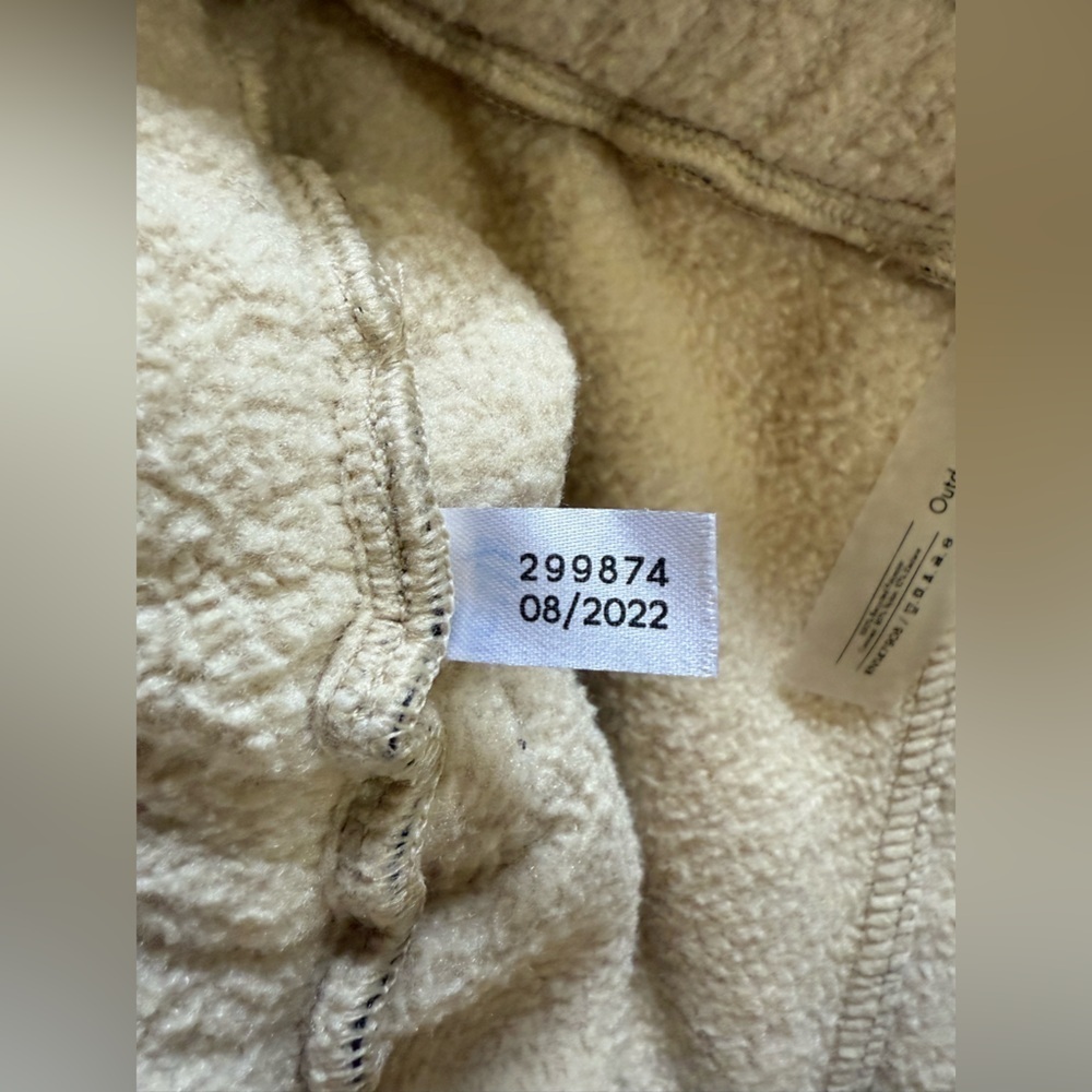 Outdoor Voices Mojave/Soil Beige PrimoFleece Jogger Lounge Pants - Size Medium - Picture 8 of 9